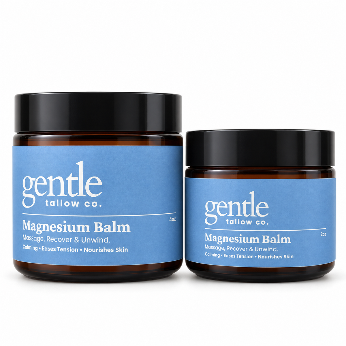 Magnesium Night Balm | Tallow Balm for Nighttime Comfort & Recovery