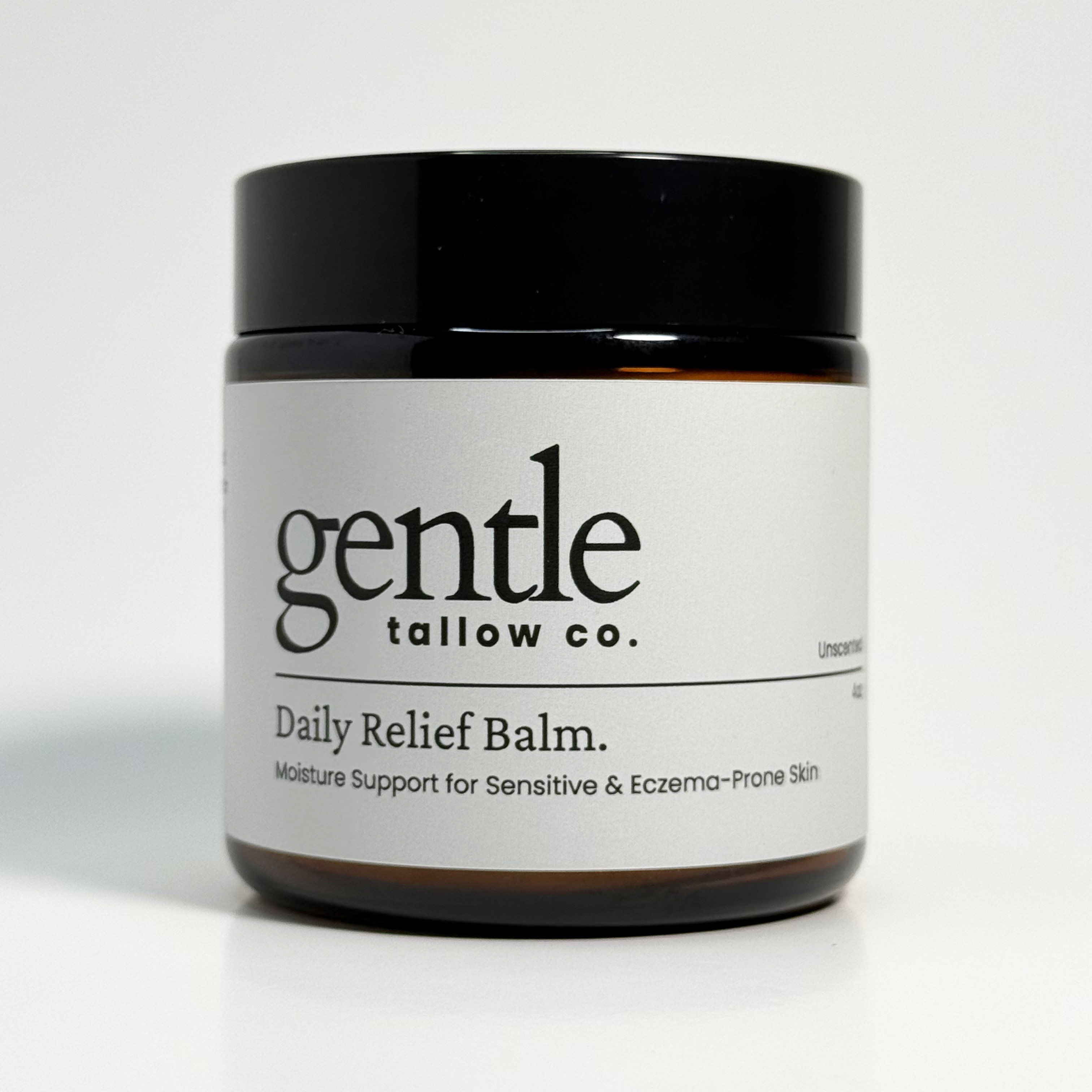Daily Relief Balm – Grass-Fed Tallow Balm for Eczema & Sensitive Skin