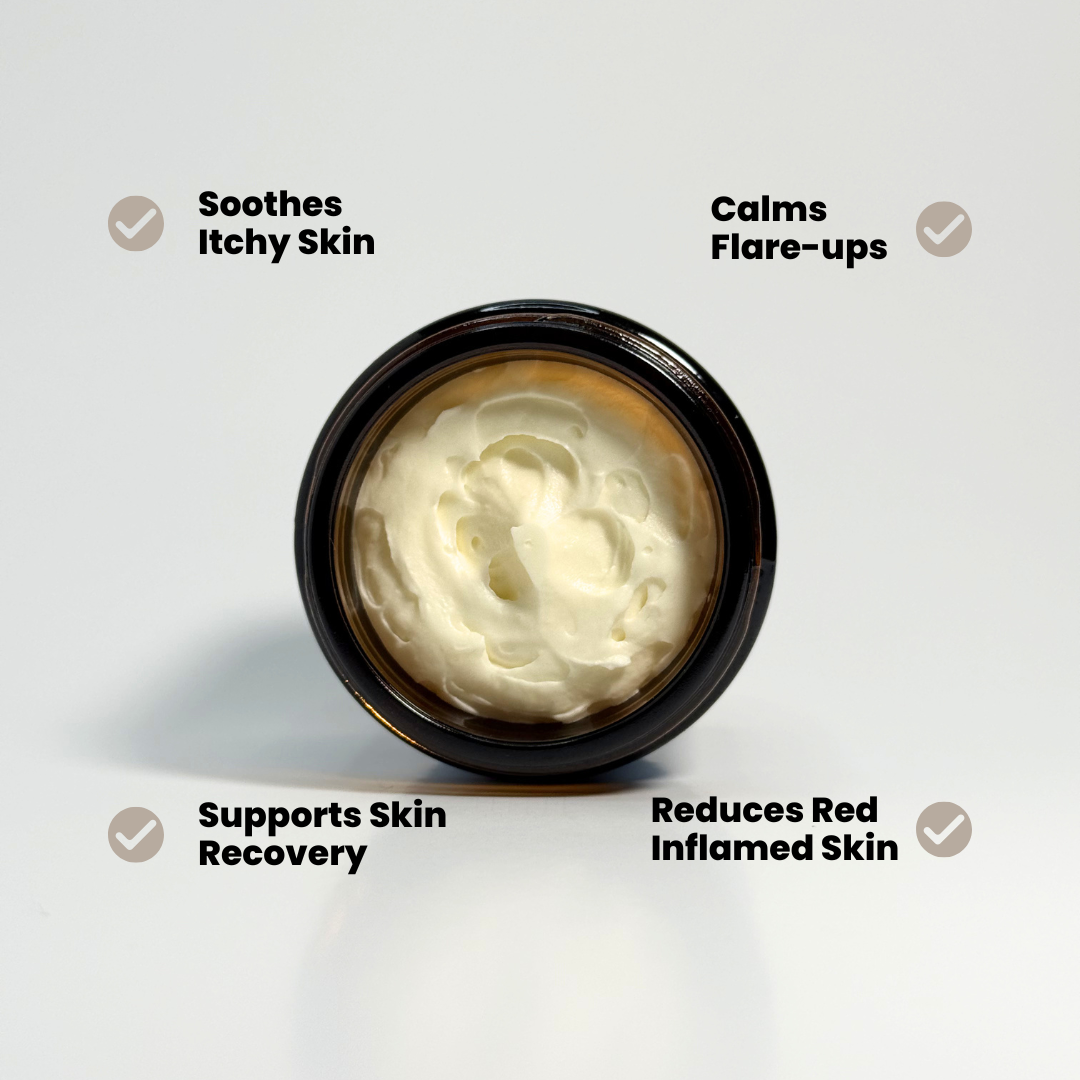 Grass-fed tallow balm texture and benefits – natural healing balm for flare-ups