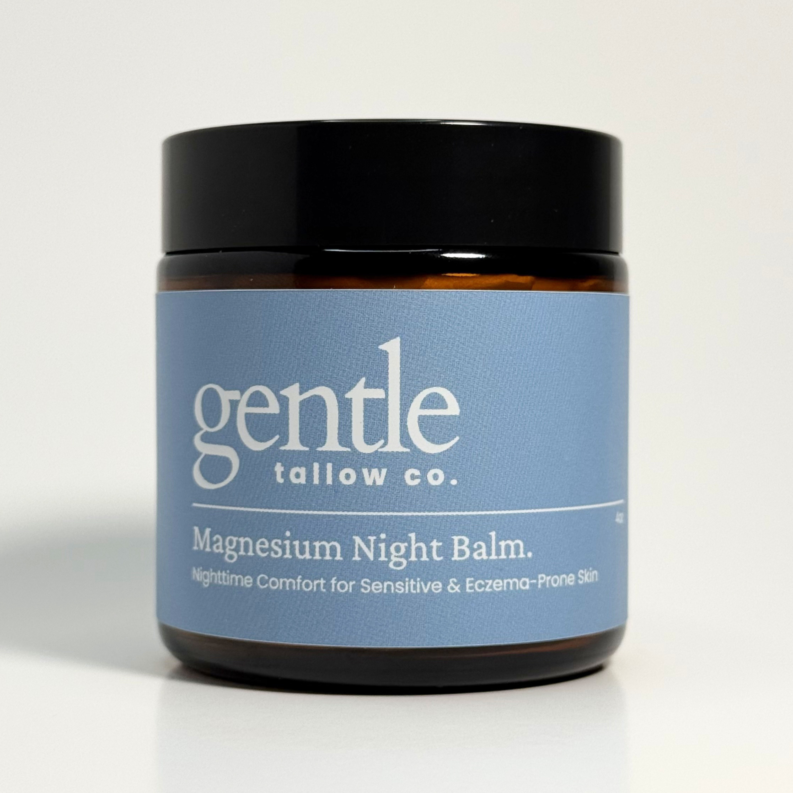 Magnesium Night Balm – Grass-Fed Tallow Balm for Nighttime Comfort & Recovery